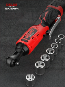 DELIXI Electric | Electric 90 Degree Angle Ratchet Wrench Lithium Battery