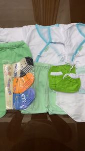 46pcs Bundle Set Newborn Baby Clothes Baru baruan Tie Side for Girl and Boy 0-6mos | Gabriella Infants Collection