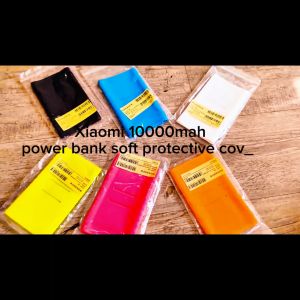Xiaomi 10000mAh Powerbank Soft Protective Cover Silicone Case Sleeve TPU Rubber Anti-slip Pouch Xiao mi silicon