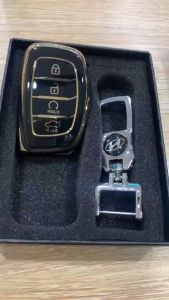 Ốp khóa xe Hyundai CRETA Stargazer I10 2022 2023 2024 -TPU cao cấp- Mỏng nhẹ thời trang