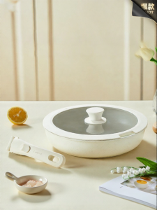 CAROTE | Dụng Cụ Nấu Ăn Đáy Phẳng Chống Dính Cho Bánh Xèo Và Thịt Bò