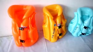 Childrens life jacket buoyancy inflatable vest Child swimwear anti-reverse vest beginner swimming