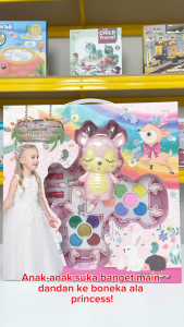 Mainan Anak RUSA COLLEEDOLL MAKEUP SET GIRL BEAUTY SET BTC-0038 Mainan Make Up Kotak Kosmetik