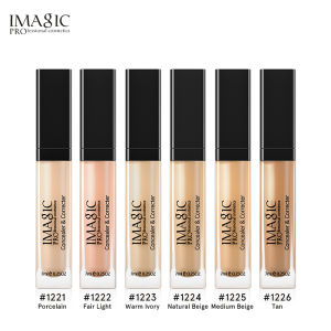 IMAGIC Full Coverage Liquid Concealer Natural Cover Foundation Face Makeup 6 Colors