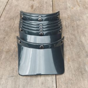 Pet Helm Hitam Panjang