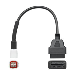 Cáp Chẩn Đoán Máy Quét Mã Lỗi Yamaha 4pin 3pin Sang OBD2 Bộ Chuyển Đổi Xe Máy Cho Đầu Nối Đầu Máy X-MAX N MT-125