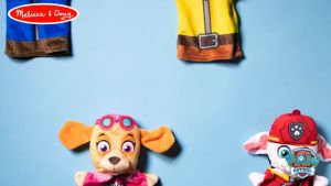 Hand Puppets Kids Set (2-6 Characters) | Paw Patrol - Melissa & Doug - MD0503