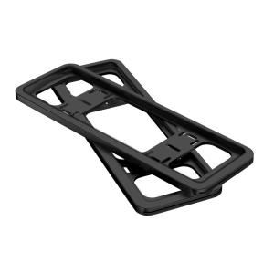 JIEKEFAN | Green License Plate Protector Carbon Fiber Thickened License Frame