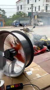 Quạt thông gió (Quạt hút công nghiệp) - Quạt tròn tản nhiệt - Quạt hướng trục - Đường Kính 600