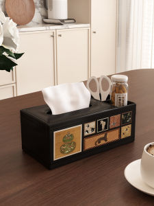 RUIDEDAN | Vintage Style Organizer Tissue Box
