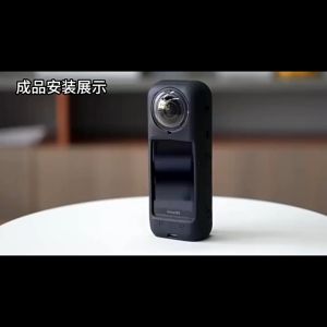 Pelindung Tutup Lensa + Penutup Body untuk Insta360 X4 - Silicon Casing Insta 360 with Lanyard