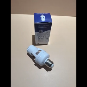 360 Degree Human Motion Sensor With Adjustable Gear Infrared Human Motion Sensor Automatic Switch E27 Socket Base Easy To Install