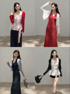 Cantonstory | Áo Len Cardigan Nữ Tay Dài Nhẹ Chống Nắng