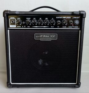 ampli gitar Amb combo 8inch sudah distorsi delay
