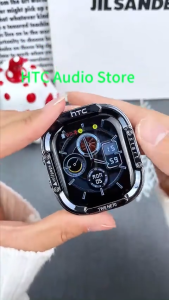 HTC NE70 AI Translator Earbud Bluetooth 6.0 Video translation headphones 134 Languages Translation Smart LCD Screen TWS Bass Quality Wireless Bluetooth Earphone With Mic HD Call Sport Headset IPX5 Waterproof