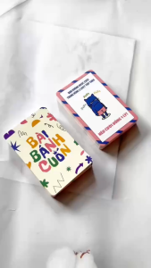 Bài Bánh Cuốn Drinking Game | Boardgame Nhậu Vui 110 Lá Thử Thách Hài Hước Trò Chơi Tụ Tập Bạn Bè 3-8 Người Tiếng Việt