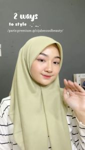 Desain Segi Empat dengan Voal Premium Paris