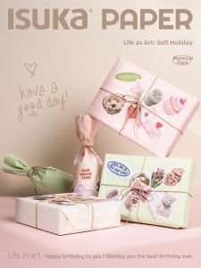 ISUKA | Soft Ins-style Gift Wrapping Paper Large Size