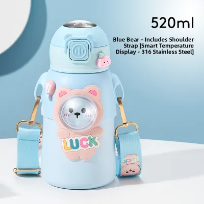 GIANXI | Food Grade 316 Stainless Steel Insulated Water Bottle for School Use with Straw