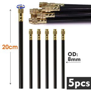 3-way 20/30/50cm Misting Nozzle 360° Bend Atomizer Sprayer Slip Lock Quick Connect 3/8" 9/12mm Garden Irrigation Cooling System