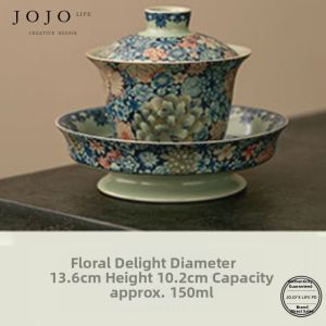 Enamel Colored Tea Brewing Lidded Cup