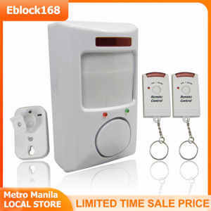 【Fast delivery】106dB Wireless IR Infrared Remote Security System Motion Detector Alarm