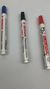 Spidol Snowman Permanent Marker G-12 Spidol Tidak Bisa Hapus Permanen