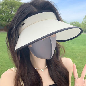 XINGGONGGUAN | Mũ chống nắng bằng lụa băng mùa hè mới 2025 cho nữ có viền rộng có thể điều chỉnh Mũ lưỡi trai thoáng khí chống tia UV