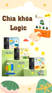Đồ Chơi Chìa Khóa Logic Giải Đố Giáo Dục Sớm – Kích Thích Tư Duy Nuôi Dưỡng Trí Tuệ Cho Bé
