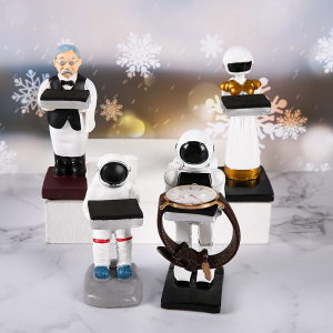 other | Resin Watch Display Stand Creative Old Butler Display Stand Astronaut Jewelry Storage Stant Decorative Desktop Storage Stand