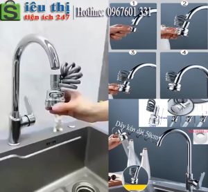 Bộ Đầu Chia Vòi Nước Chậu Rửa Mặt TI0555