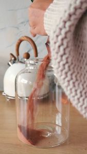 AKIRO HOME Air-Tight Canister Food Storage Wooden Lid Food Kitchen Coffee Bottle Jar Organiser Glass Jar