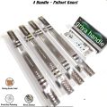 Paket Handle pintu rumah 4 pcs set kunci panjang 45 cm 60 cm/Tarikan pintu rumah 2 dua set kunci/Gagang pintu rumah 2 dua pintu/4 Handle pintu set kunci/Gagang pintu kayu satu set/Handle pintu rumah satu paket/Tarikan pintu kamar/Gagang pintu 4 pcs. 