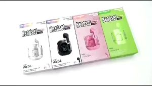 Headset Bluetooth Air 31 Earphone Wireless Ultrapods 5.3 Handsfree Microphone HiFi Stereo Bass