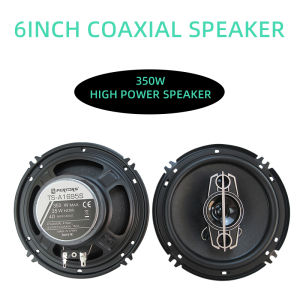 2Pcs 6 Inch 700W 4-Way Car HiFi Coaxial Speakers with Dust Cover And Audio Cable Full Frequency Car Door Speakers 2X350W