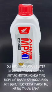 OLI MESIN MPX 1 1 LITER ORIGINAL HONDA - OLI MPX 1 1000ML - OLI MESIN MPX 1 1L KD1110