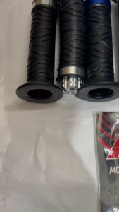 2PCS-Handgrip Ring Plus Jalu Ring Grip Cnc Handfat Jalu Cnc Universal Semua Motor Vario Beat Mio Vixion Supra Satria Aerox Nmax Pcx Matic Bebek