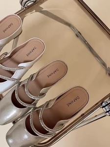 Daphne | Dép Xăng Đan Thiết Kế Lười Phong Cách Tiên