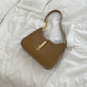 Korean-Style Minimalist Design Womens Bag Summer 2022 New High-End Feeling Handbag Versatile Fashion Single-Shoulder Bag