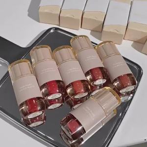 Velvet Lip Glaze Velvet Mist Face Lip Glaze Matte Lip Mud Lipstick Long Lasting - 🌹Tamia