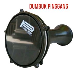 DARBUKA 8INCI HITAM/PUTIH GILAP FREE KUNCI L