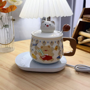 LUXIAOSHI | Vintage Cute Bear Ceramic Mug Gift