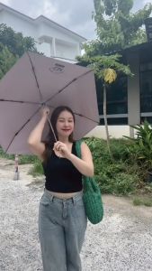 เคลื่อนที่พกพา ฮ่องกง ร่มกันแดด UV ซึ่งเป็นร่มกันฝน ที่น่าร่มหรือไม่ ร่ม NOUV BRANDS ขนาดเล็กจิ๋ว พกพาให้กับคุณ