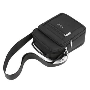 Túi Đeo Chéo Nam Thời Trang Chống Thấm Nước Bằng Nylon Túi Đeo Vai Đơn Túi Đeo Chéo Nhỏ Gọn Nhiều Lớp Túi Đựng Đồ Dùng Cá Nhân