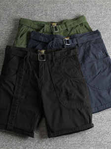 American Style Casual Outdoor Mens Workwear Shorts Loose Straight Leg Pants Quick Dry Cotton Youthful Energy Style