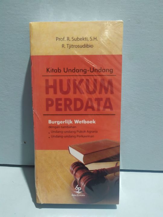 Kitab Undang Undang Hukum Perdata By Subekti Lazada Indonesia 4211