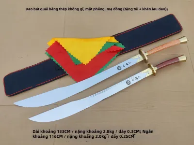 Đao Biểu Diễn Võ Thuật Chưa Mài Sát