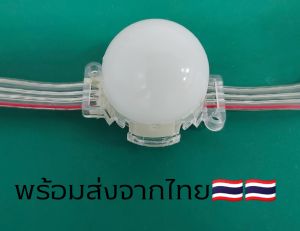 ไฟปิงปอง LED ครึ่งวงกลม 12 v 1 พวง 30 ชิ้น **เช็คไฟก่อนจัดส่งทุกพวง** ต้องใช่กล่องคอนโทรล (ซื้อกล่องแยกต่างหาก)