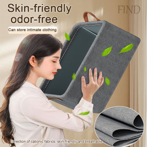 FIND Large Storage Box Organizer  Baby Clothes Storage Stackable Foldable  Large  Room Wardrobe Closet Organizer
