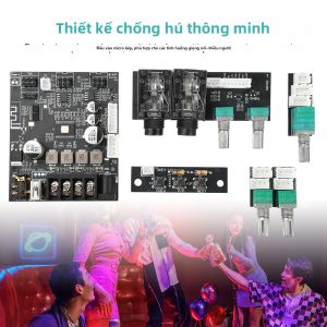 Aideepen | Bo Mạch Khuếch Đại Bluetooth Aideepen 502T 2.0 Kênh 50W*2 Tích Hợp Micro Âm Thanh Hai Kênh TPA3116D2
